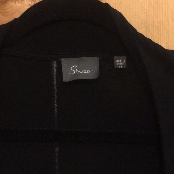 Long T-shirt Material Vest with Lace Insert - Picture 2 of 6